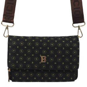 BRICIOLE czarny + brąz