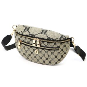 BRICIOLE beż + czarny