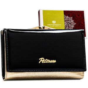 Peterson czarny + złoty