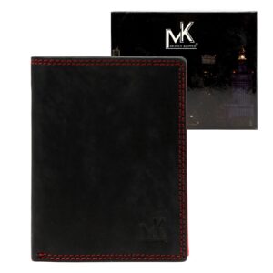 Money Kepper czarny + czerwony