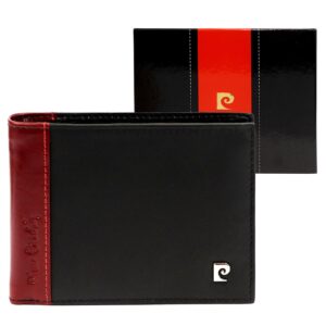 Pierre Cardin czarny + czerwony