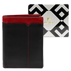 Pierre Cardin czarny + czerwony