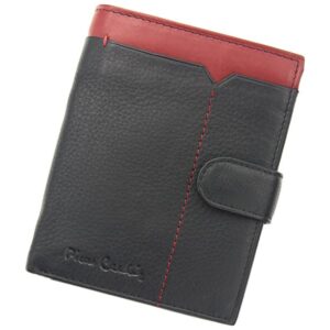 Pierre Cardin czarny + czerwony
