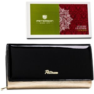 Peterson czarny + złoty